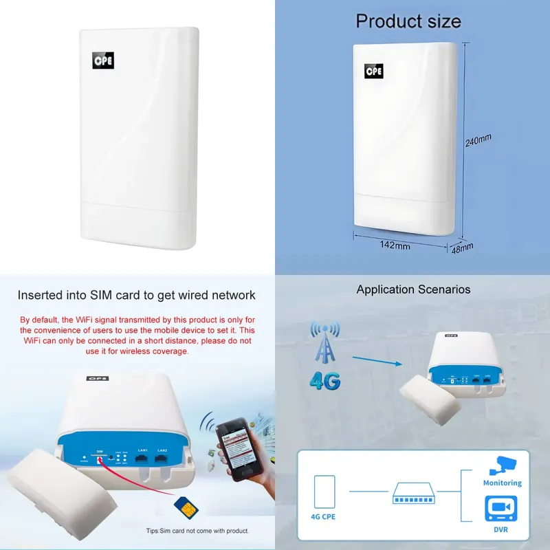 Outdoor Cpe 4G Directional Antenna - Hot Sale High Quality Outdoor Waterproof
