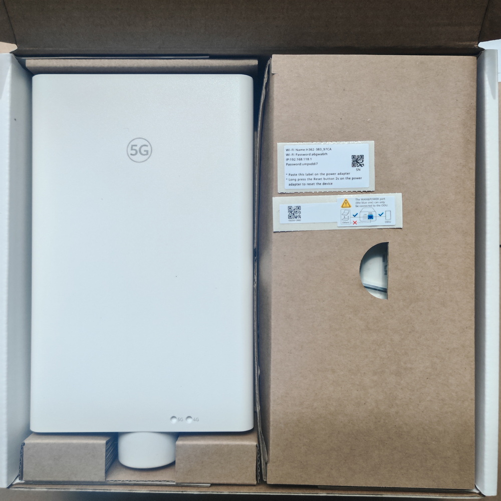 Brovi 5G CPE Max 6 H362-383 Sp - 5G Outdoor Cpe Nsa Sa 评论和价格
