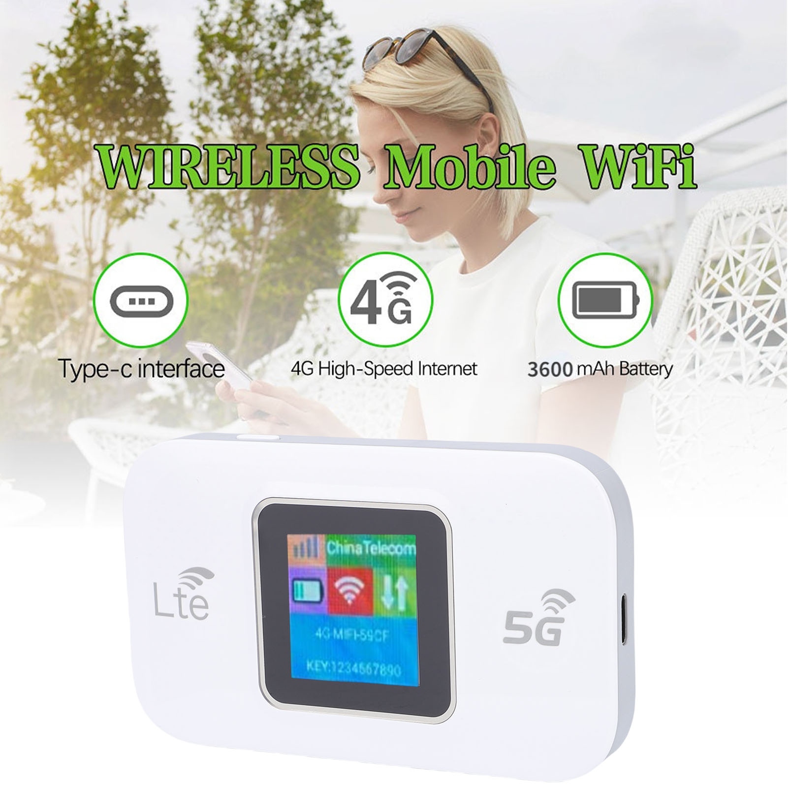 Portable WiFi Hotspot Device M - 5G Cpe Router Outdoor 评论和价格
