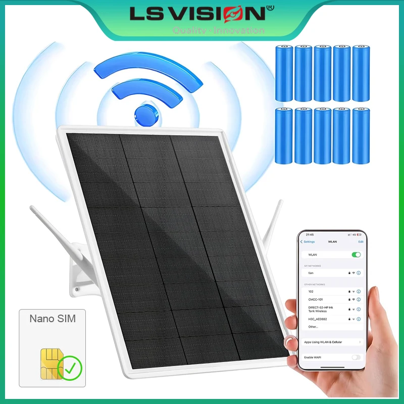 LS VISION Solar 4G LTE Modem R - 4G Lte Router Outdoor Waterproof 评论和价格