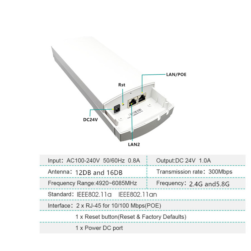 9344 9331 230 3-5km Chipset WI - 5G Cpe Router Outdoor 评论和价格