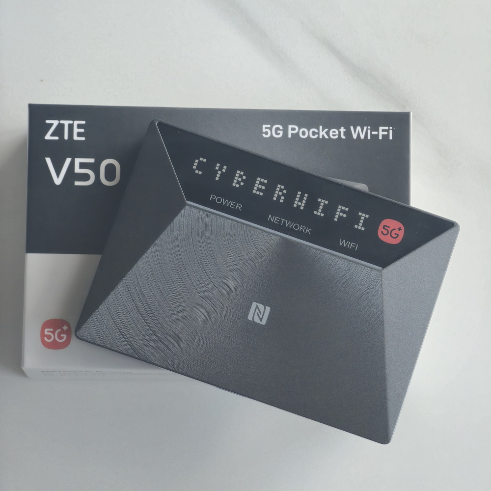 ZTE 5G Mobile WiFi V50 MU3351  - 4G Router Dual Band Wifi Ac1200 评论和价格