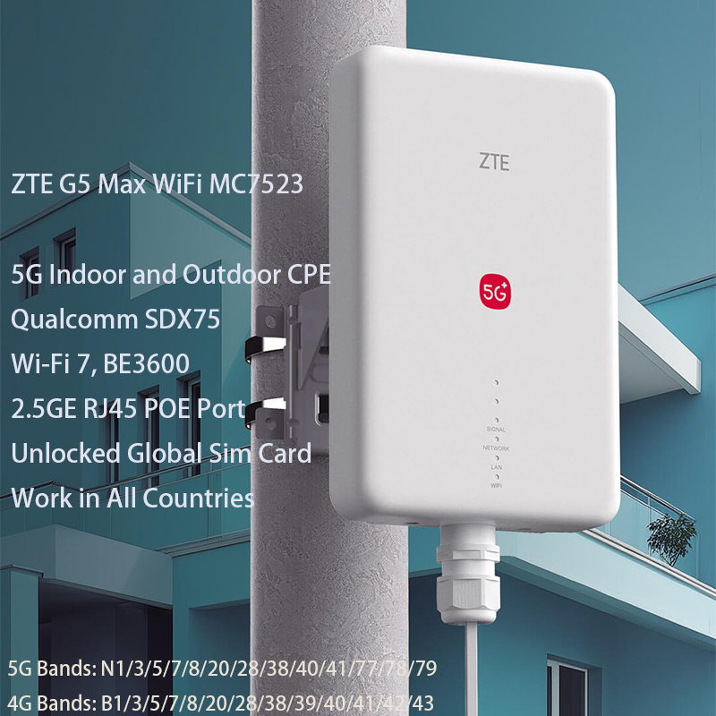 Unlocked ZTE 5G Outdoor CPE G5 - 5G Outdoor Cpe Nsa Sa 评论和价格