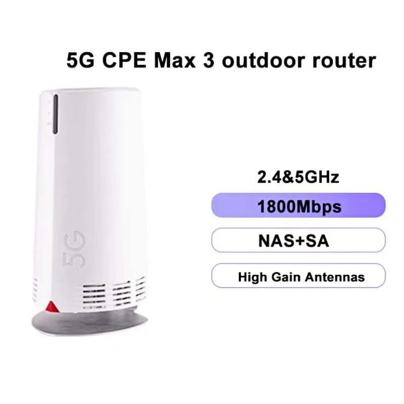 Unlocked 5G CPE Router Max 3 5 - 5G Outdoor Cpe Nsa Sa 评论和价格