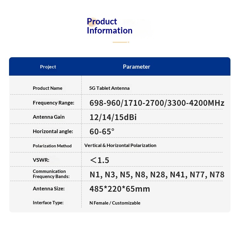 4G/5G High-Gain Panel Directio - Outdoor Cpe 4G Directional Antenna 评论和价格