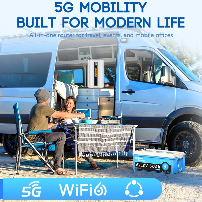 Best Seller Wireless WiFi6 802 - 4G Router Sim Card Slot Gigabit 评论和价格