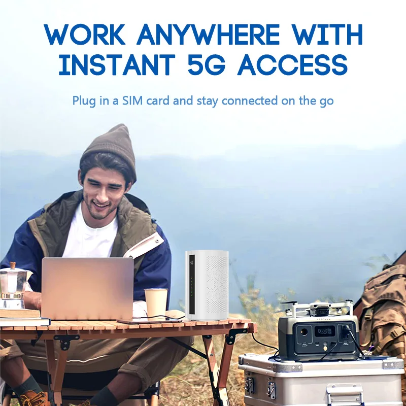 Best Seller Wireless WiFi6 802 - 4G Router Sim Card Slot Gigabit 评论和价格