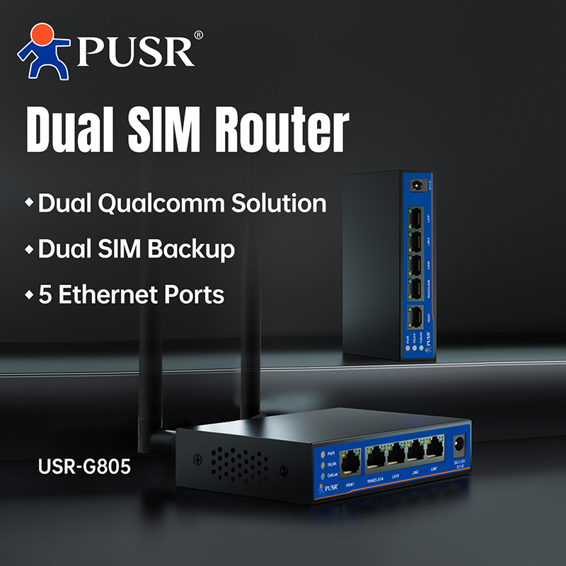 PUSR 4G LTE Industrial Router  - 4G Router Dual Sim Failover 评论和价格