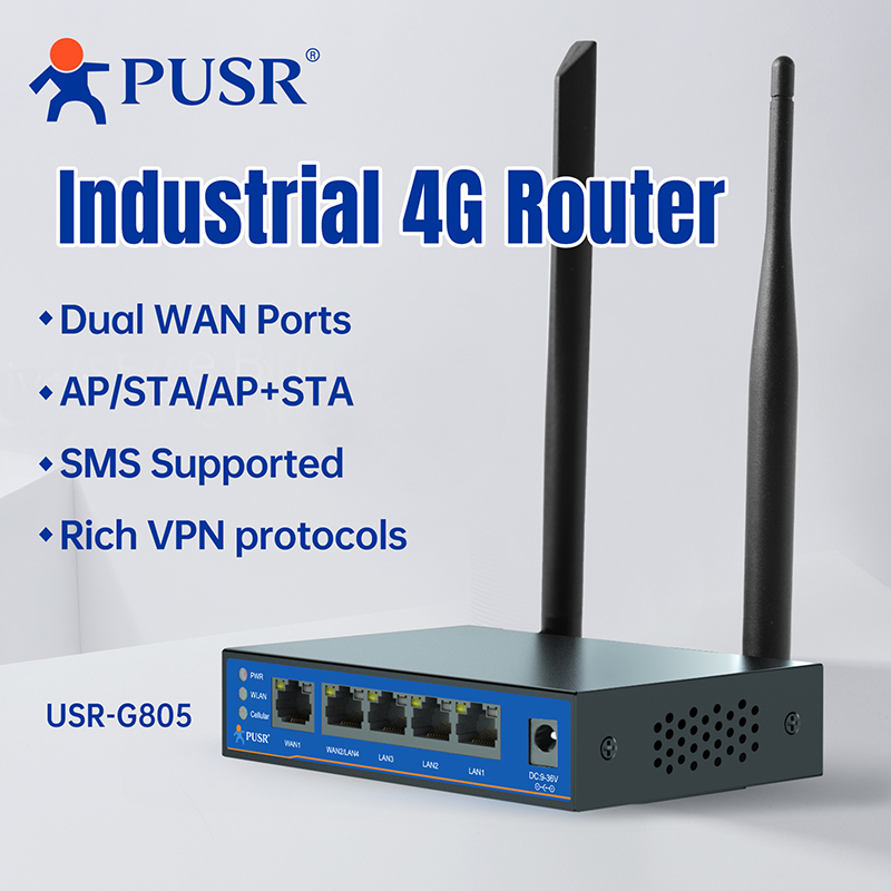 PUSR 4G LTE Industrial Router  - 4G Router Dual Sim Failover 评论和价格