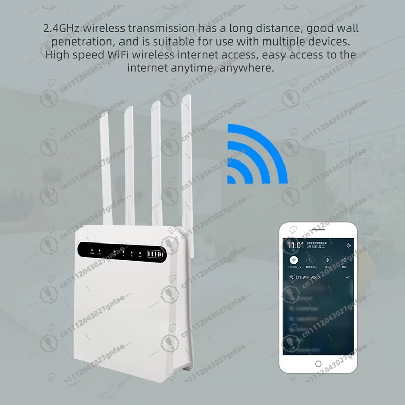 4G LTE Router SIM Slot Modem w - 4G Lte Modem Cat6 External Antenna 评论和价格